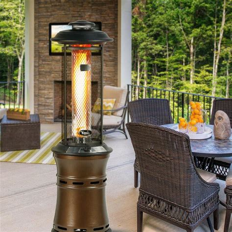gas fire heater outdoor